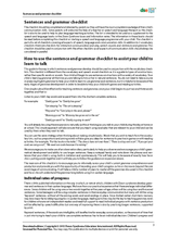 Load image into Gallery viewer, Sentences and Grammar Checklist - PDF Edition