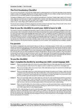 Load image into Gallery viewer, Vocabulary Checklist 1 - First 120 Words - PDF Edition