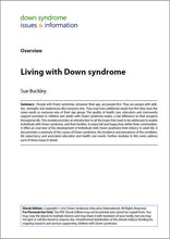 Load image into Gallery viewer, Living with Down Syndrome - PDF Ebook