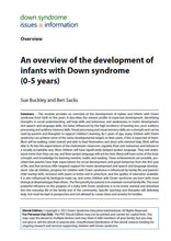 Load image into Gallery viewer, An Overview of the Development of Infants with Down Syndrome (0-5 years) - PDF Ebook