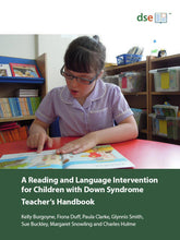 Load image into Gallery viewer, A Reading and Language Intervention for Children with Down Syndrome - Teacher's Handbook