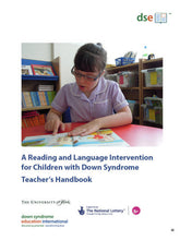 Load image into Gallery viewer, A Reading and Language Intervention for Children with Down Syndrome - Teacher's Handbook