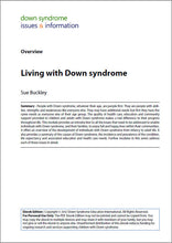 Load image into Gallery viewer, Living with Down Syndrome - PDF Ebook
