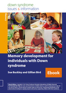 Memory Development for Individuals with Down Syndrome - PDF Ebook