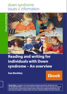 Reading and Writing for Individuals with Down Syndrome - An Overview - PDF Ebook
