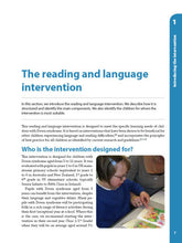 Load image into Gallery viewer, A Reading and Language Intervention for Children with Down Syndrome - Teacher&#39;s Handbook
